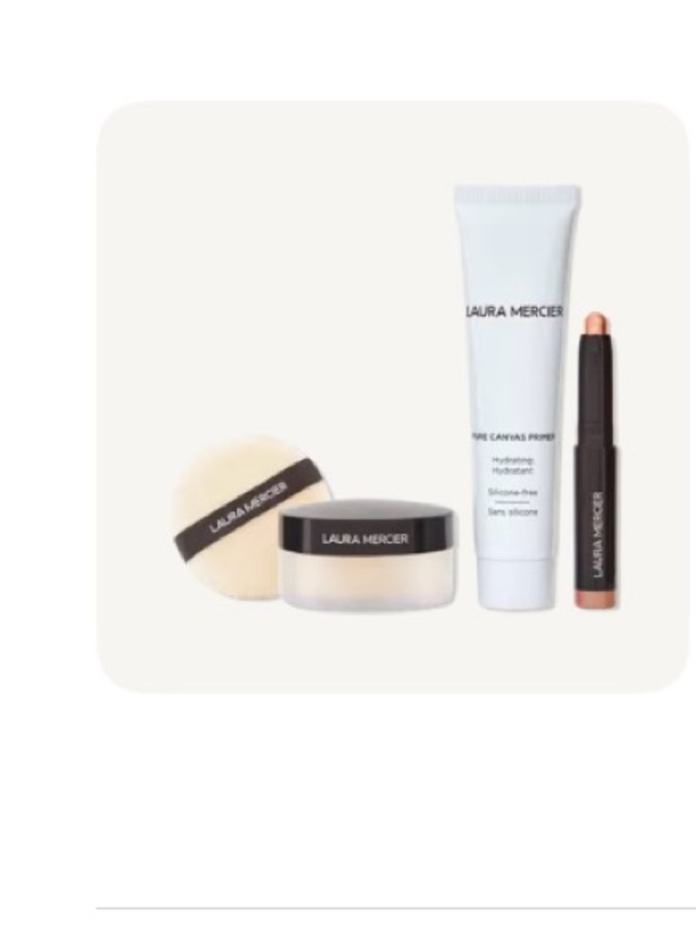 laura mercier 4 PCs Travel-Size Beauty Set